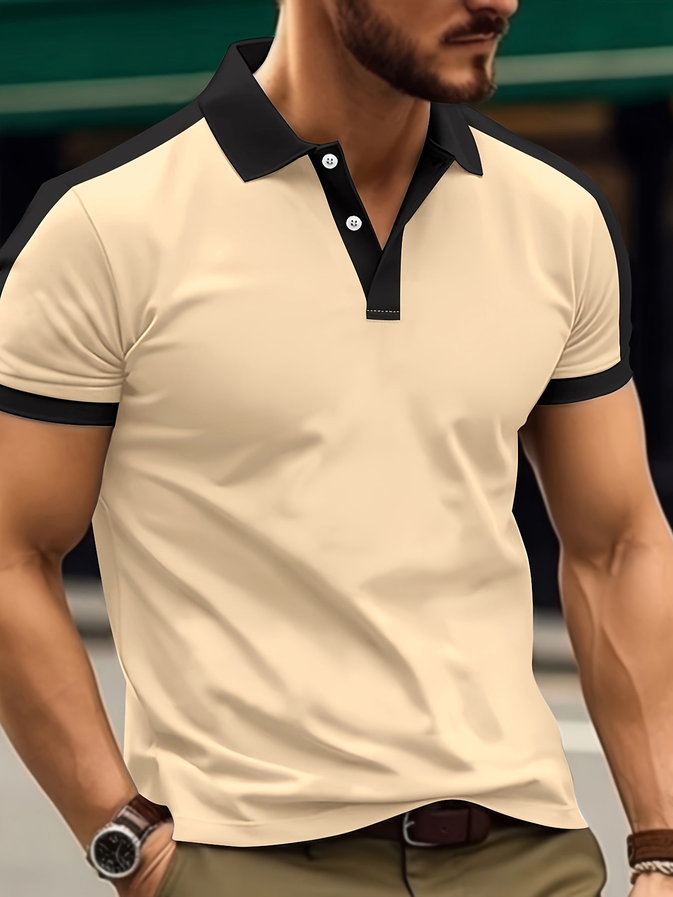 Bruce - Ademend Regular Fit Golfshirt