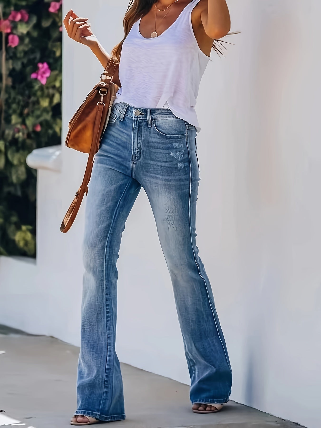 Julia - Bootcut Stretch Jeans