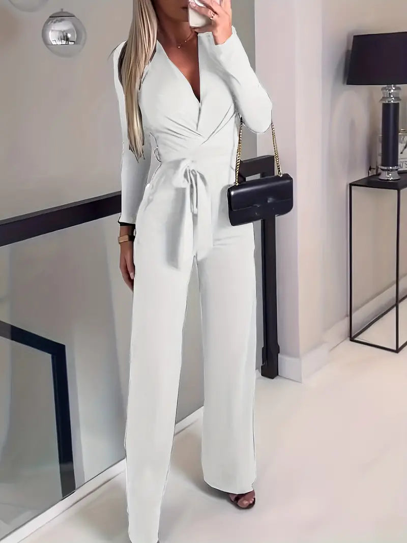 Eva - Charmante Flair Jumpsuit