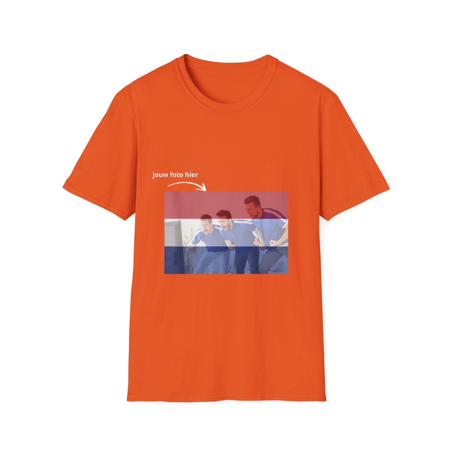 Lucas - Oranje Nederlands Vlag T-shirt