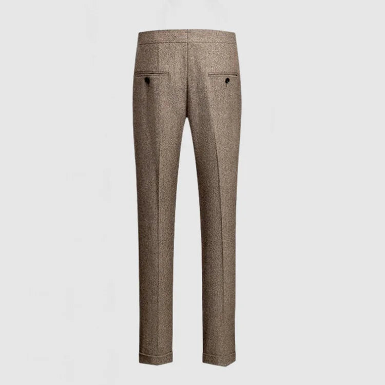 Victor - Hoge Taille Tweed Broek