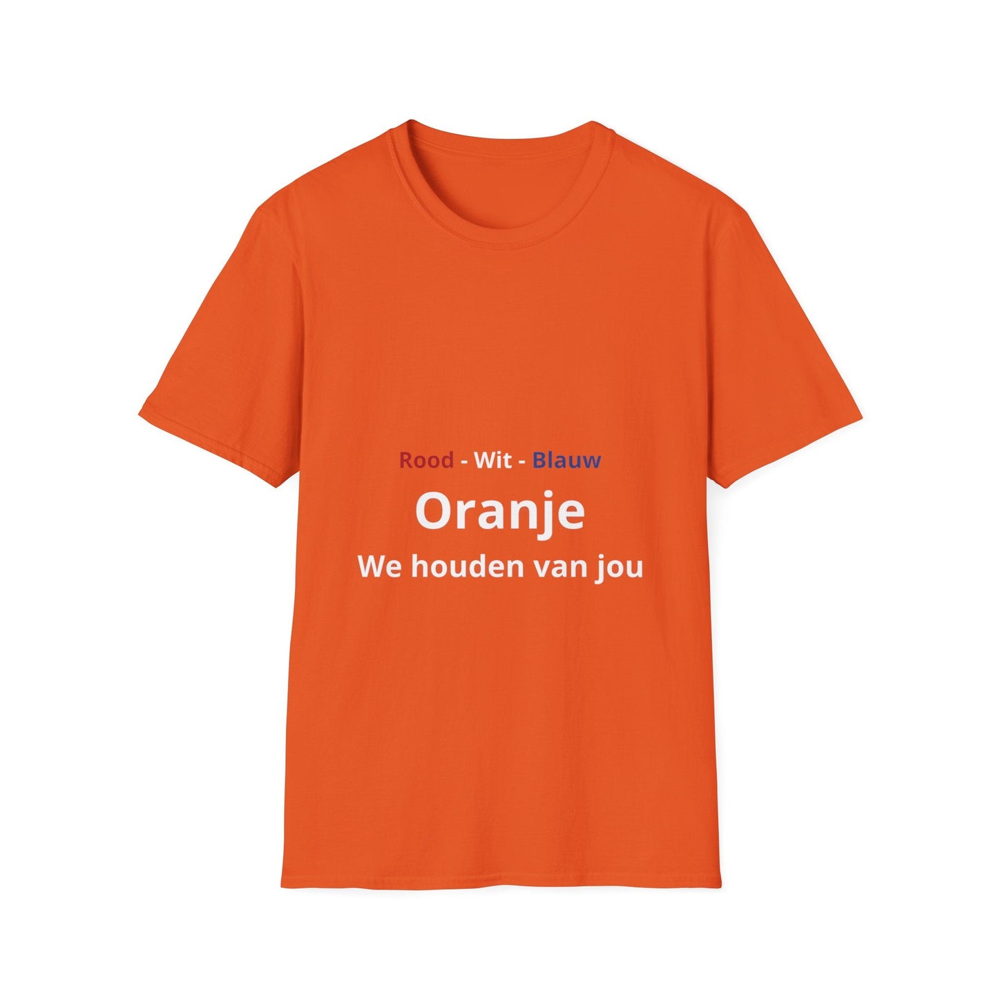 Jan - Oranje T-shirt