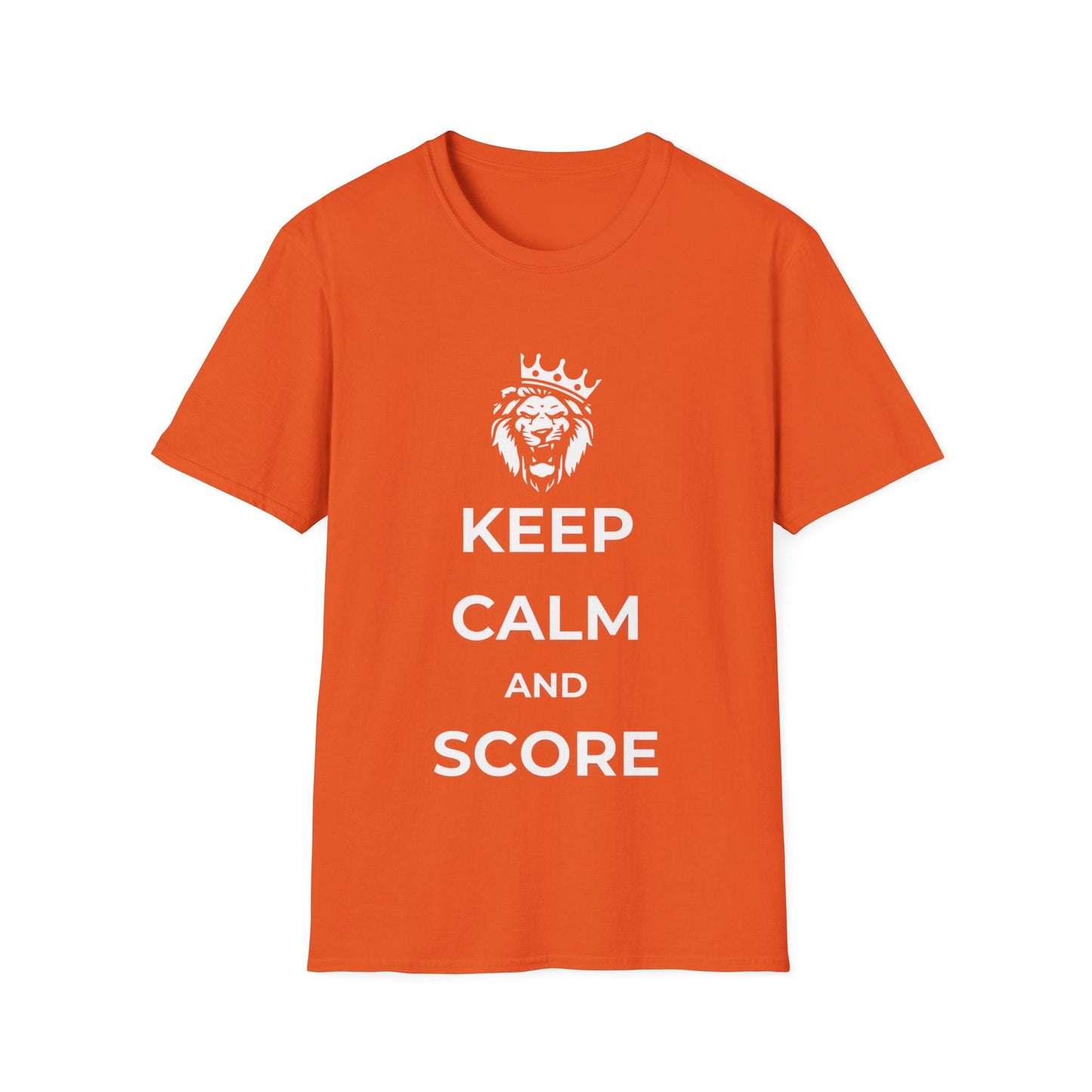 Oliver - Oranje Keep Calm and Score T-shirt