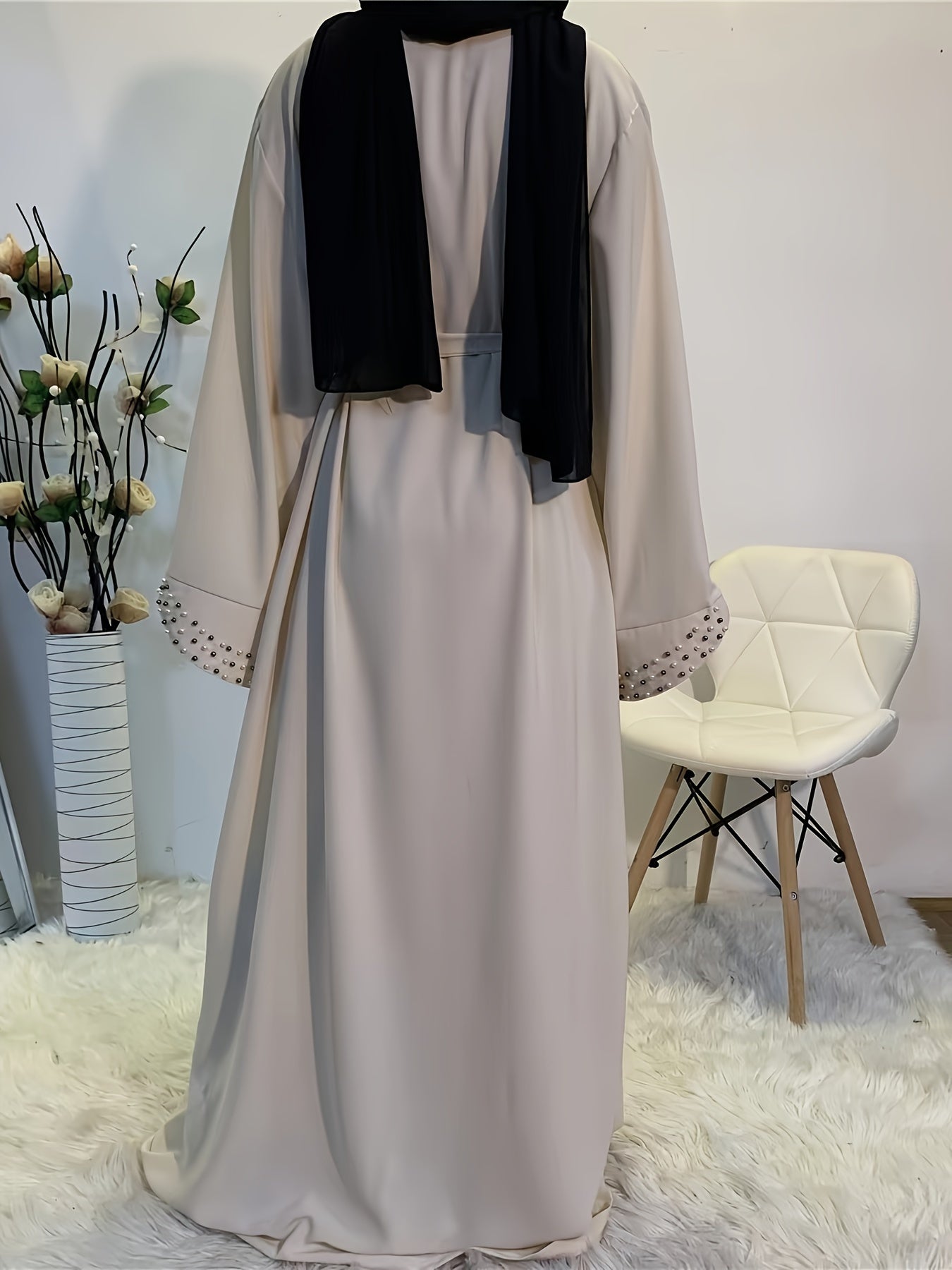 Sophia - Elegante Plus-Size Abaya Mantel