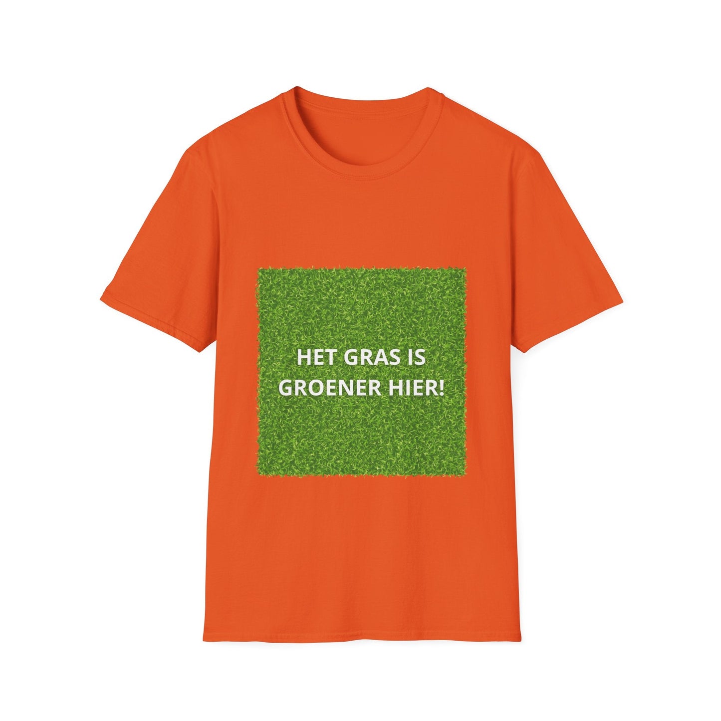 Ethan - Oranje Gras T-shirt