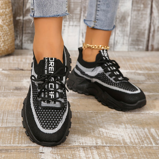 Sofia - Orthopedische Mesh Platform Sneakers