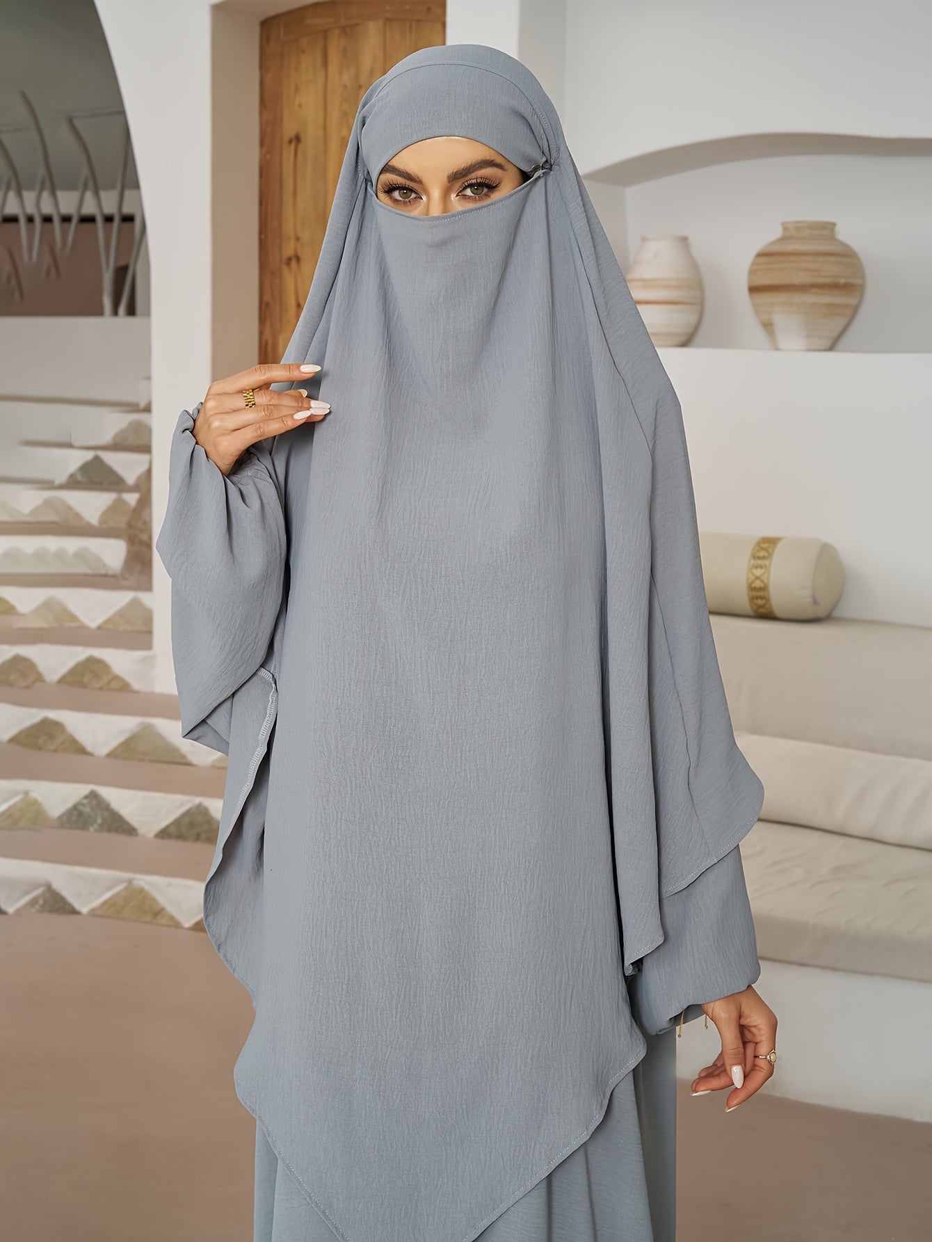 Sofia - Elegante Abaya met Hoofddoek