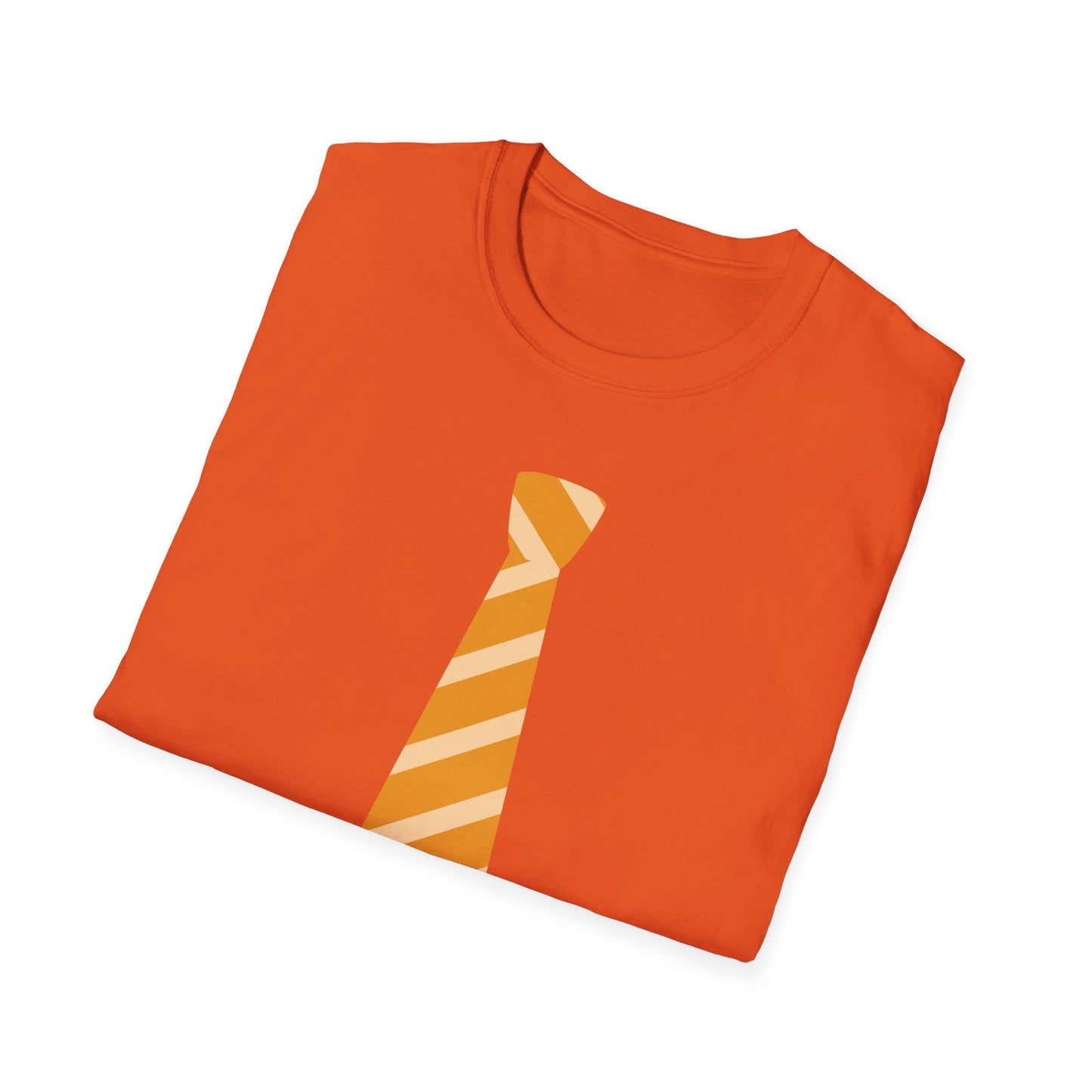 Mark - Oranje Stropdas T-shirt