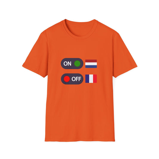 Lucas - Oranje Nederland-Frankrijk T-shirt