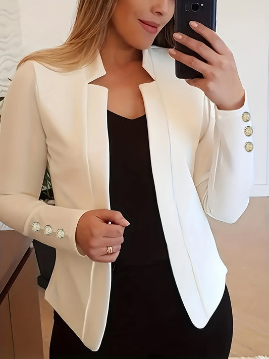 Julia - Stijlvolle Kantoorblouse