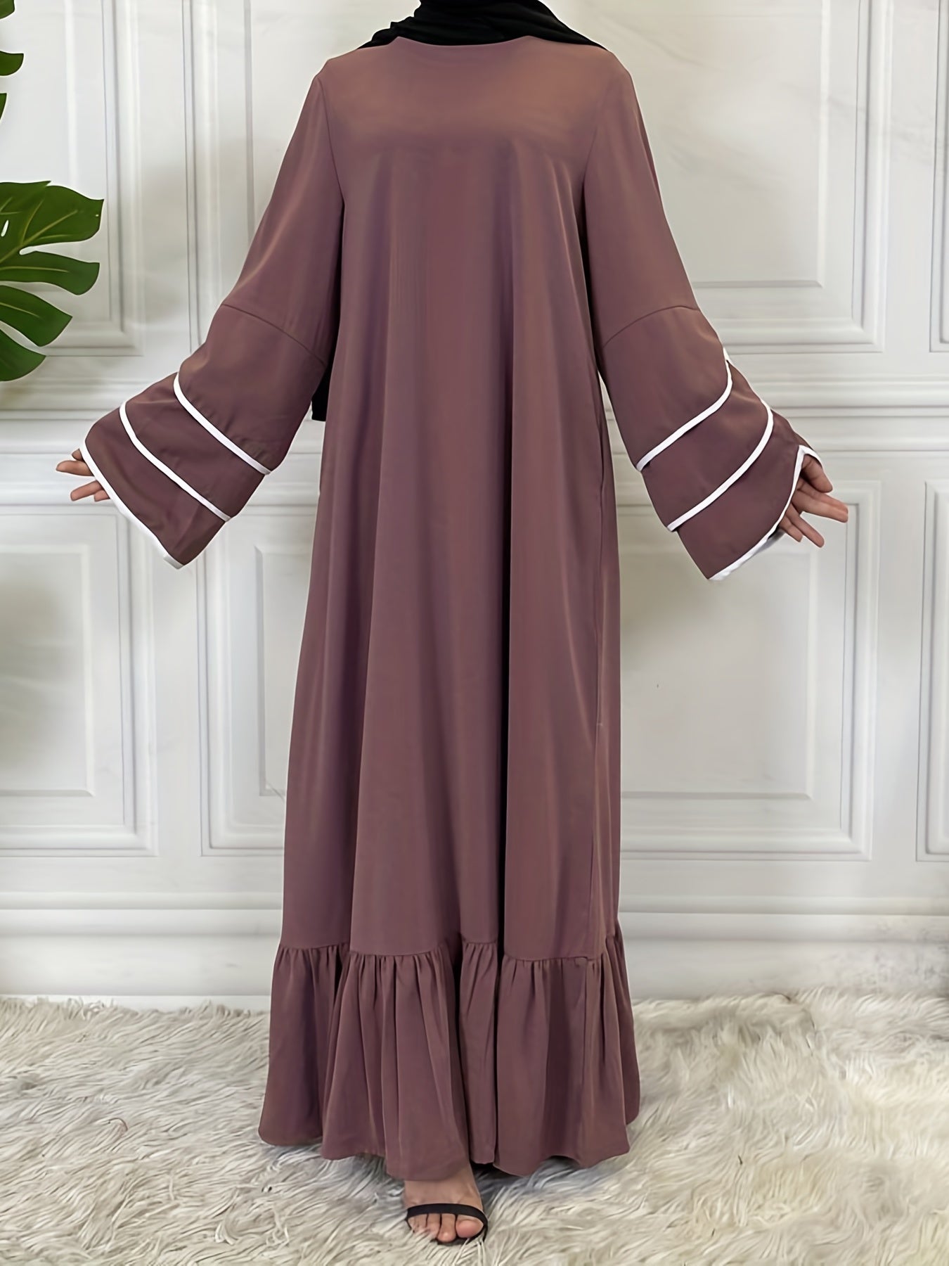 Sofia - Elegante Maxi-Abaya Jurk