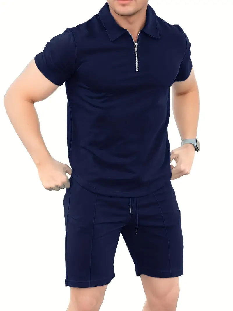 Daan - Casual Sportieve Fleece Polo