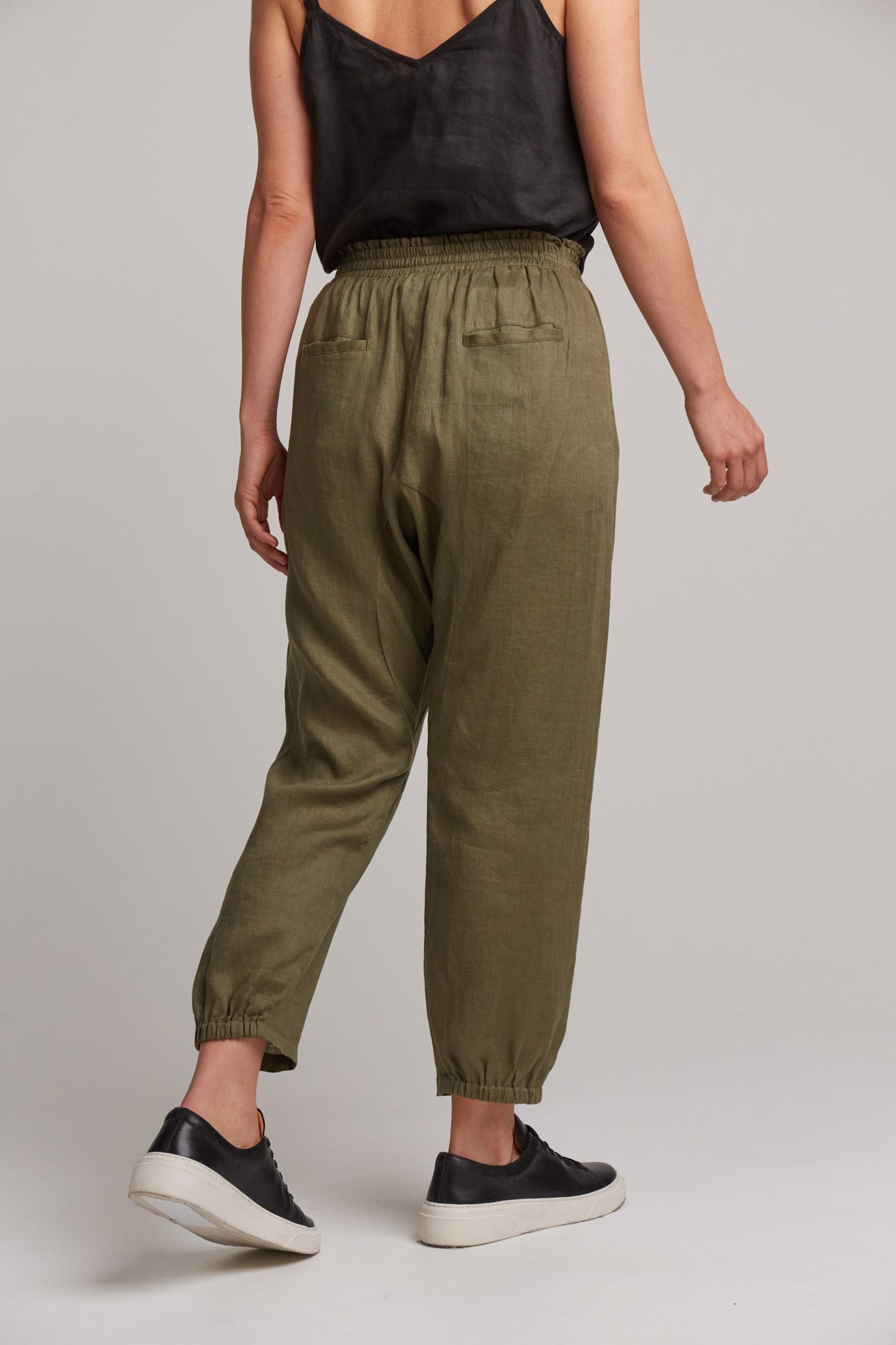 Aria - Comfortabele Relaxbroek in Khaki