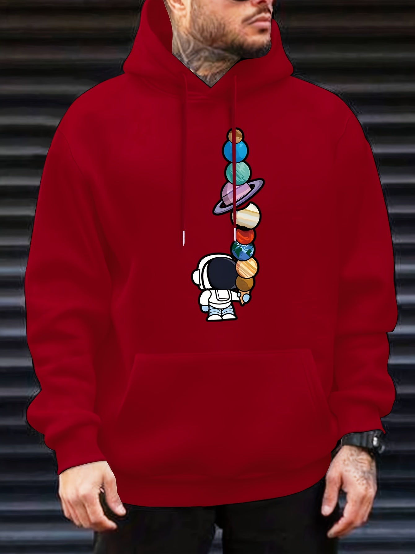 Max - Astronaut & Planeten Hoodie