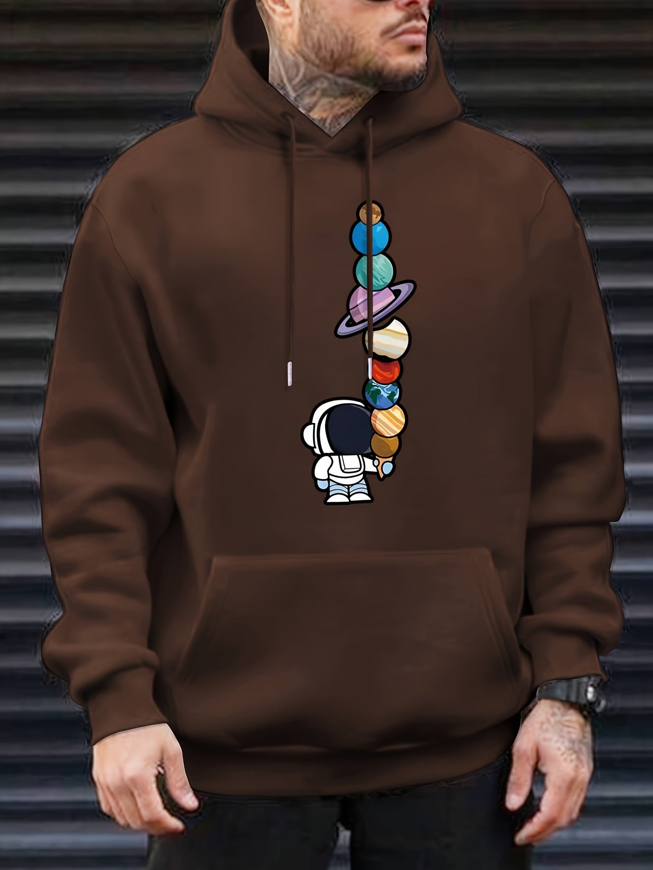 Max - Astronaut & Planeten Hoodie