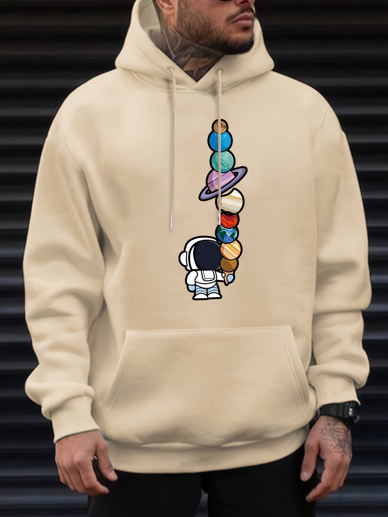 Max - Astronaut & Planeten Hoodie