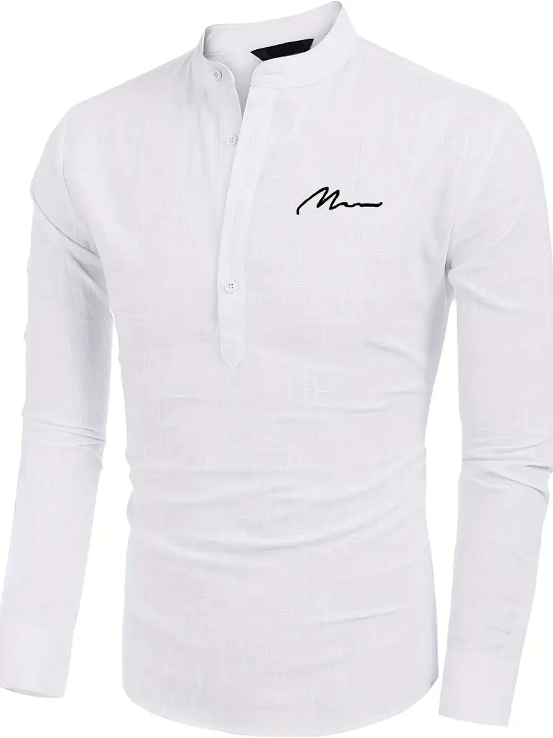 Max - Retro Henley Shirt