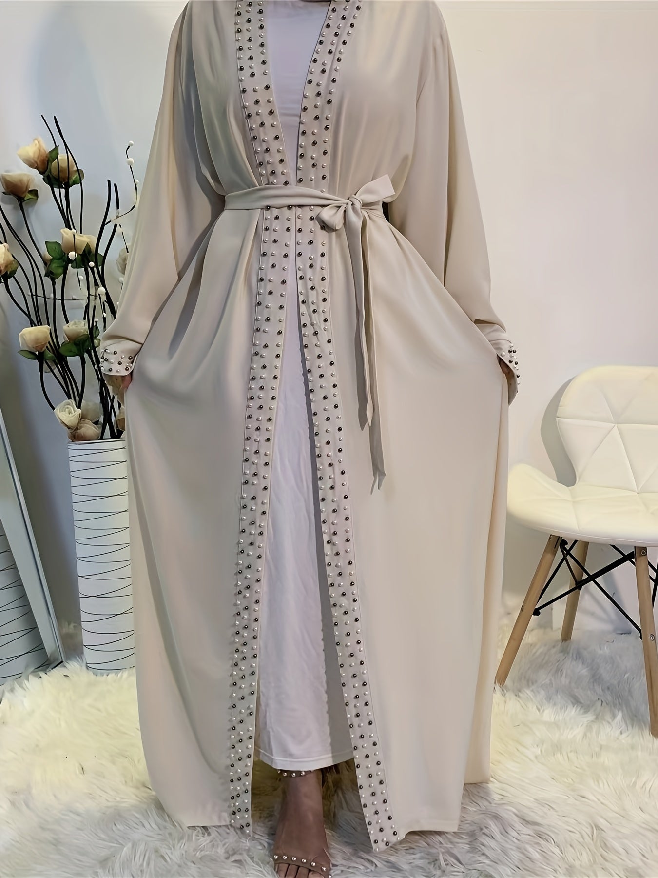 Sophia - Elegante Plus-Size Abaya Mantel