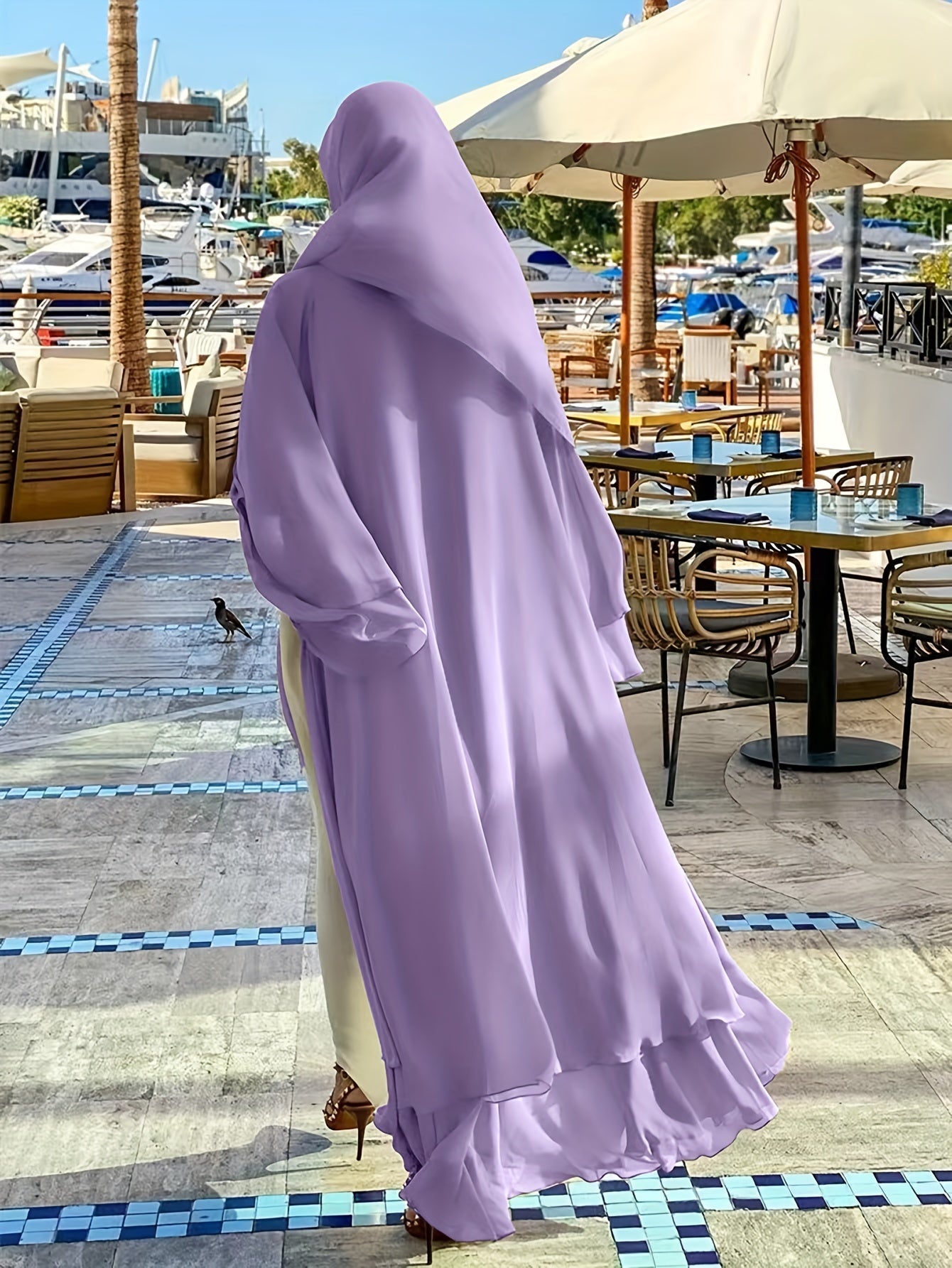 Sofia - Elegante Open-Front Abaya