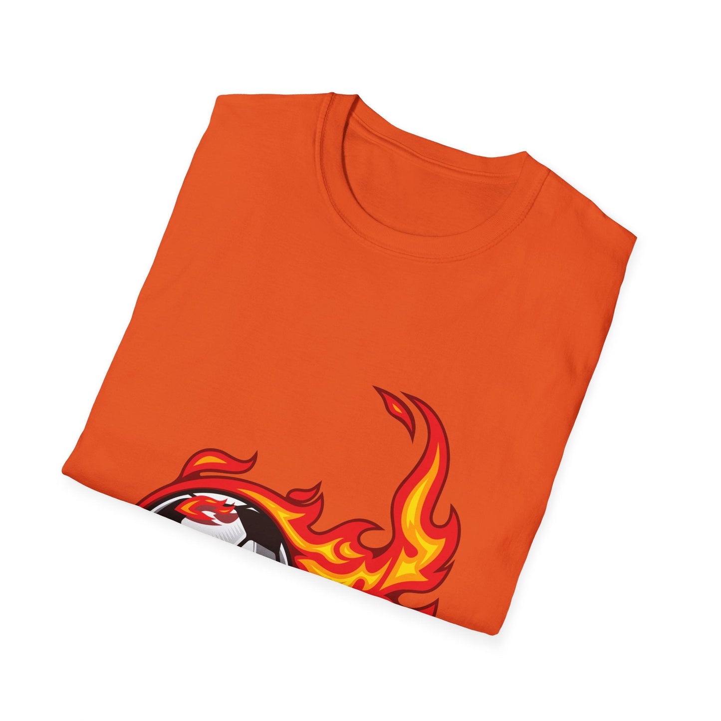 Lucas - Oranje Vuurbal T-shirt