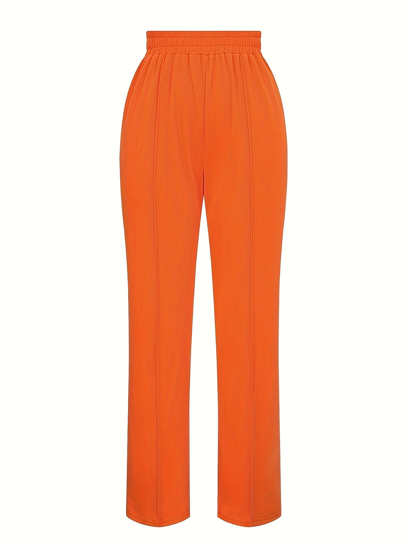 Sophie - Oranje Hoge Taille Sportbroek