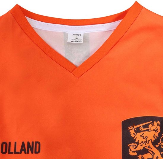 Lucas - Oranje Voetbalshirt