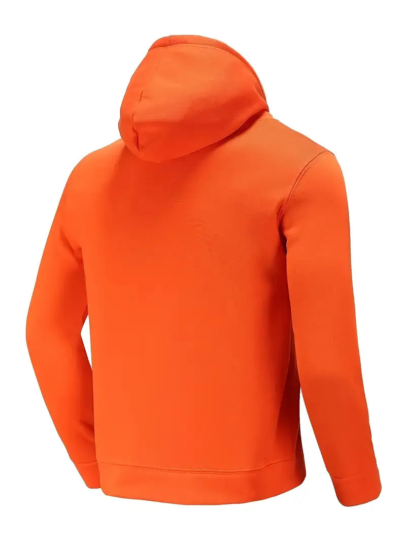 Tom - Oranje Effen Hoodie