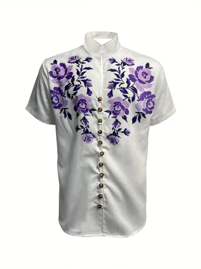 Lucas - Bloemen Hawaiian Shirt