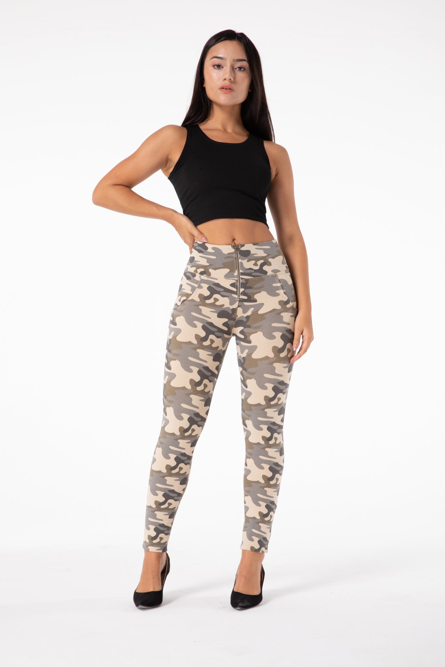 Grace - Camouflage Strakke Broek