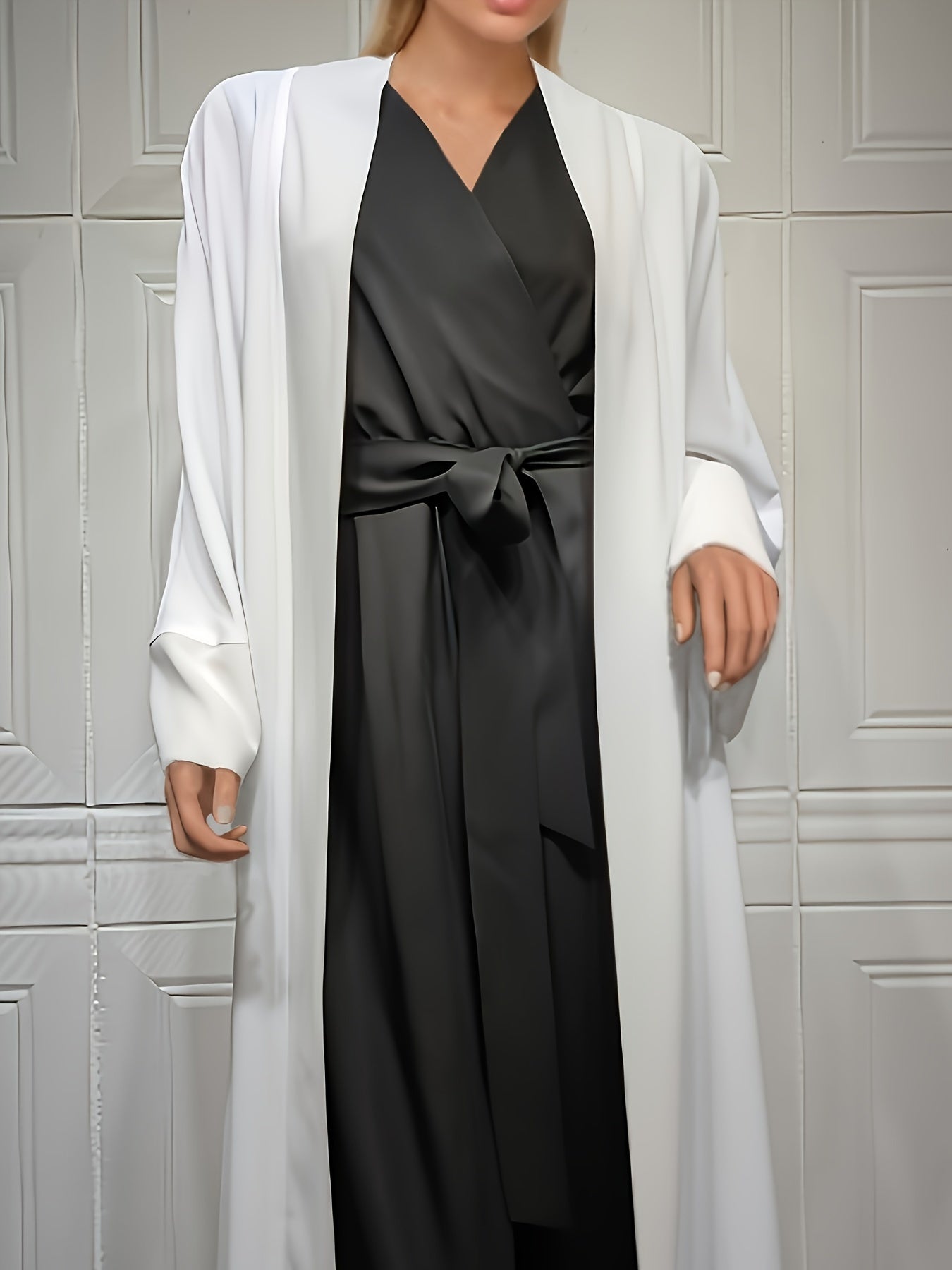 Emma - Elegante Open Abaya Kaftan