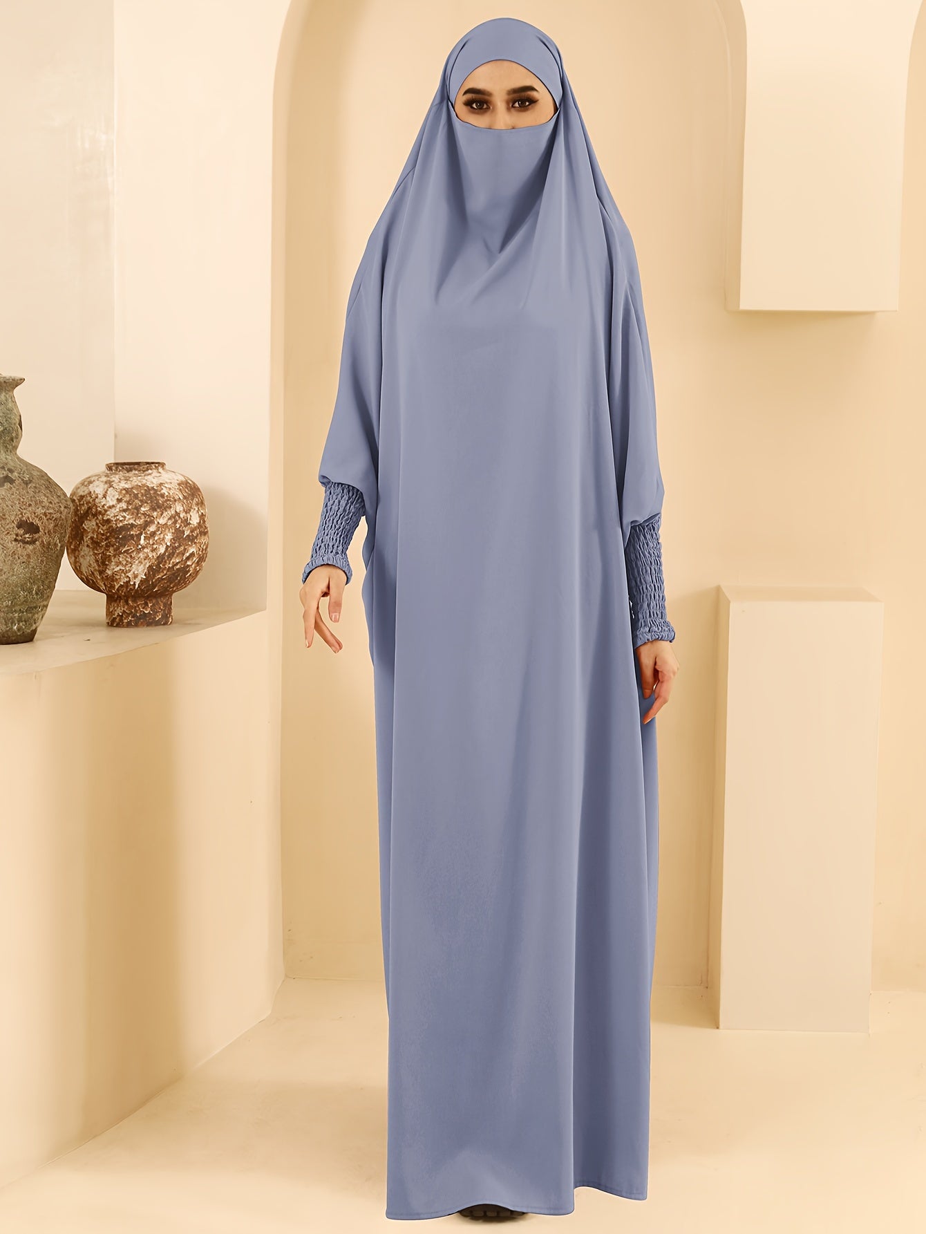 Fatima - Elegante Gebeds-Abaya met Hijab