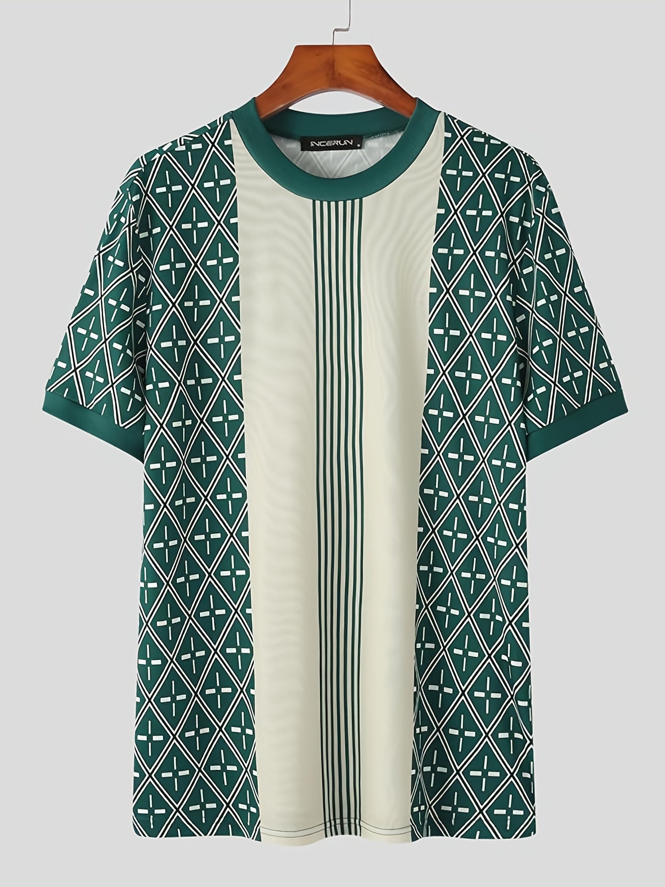 Johan - Stijlvol Argyle T-shirt