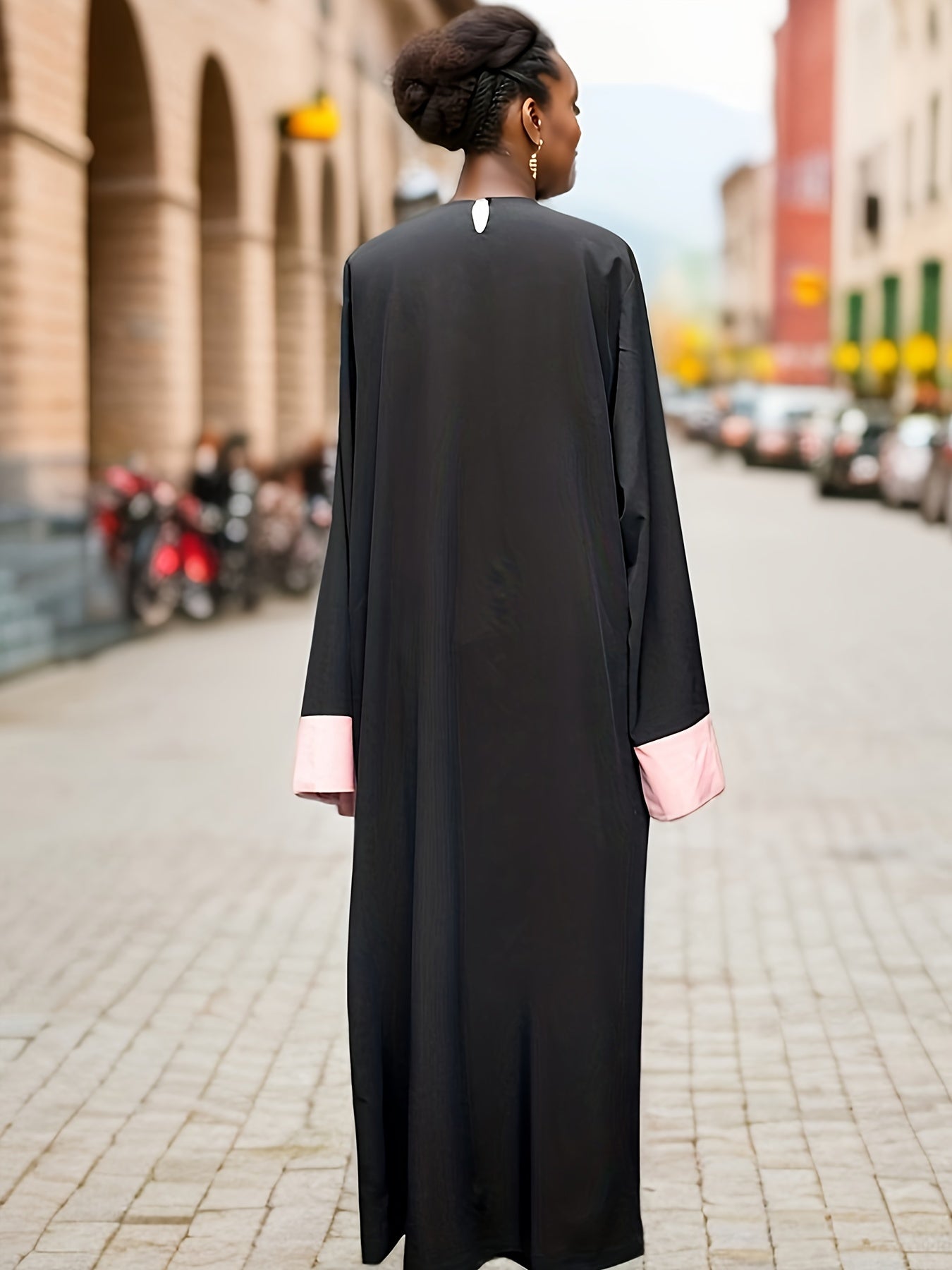 Sofia - Elegante Abaya Maxi-jurk