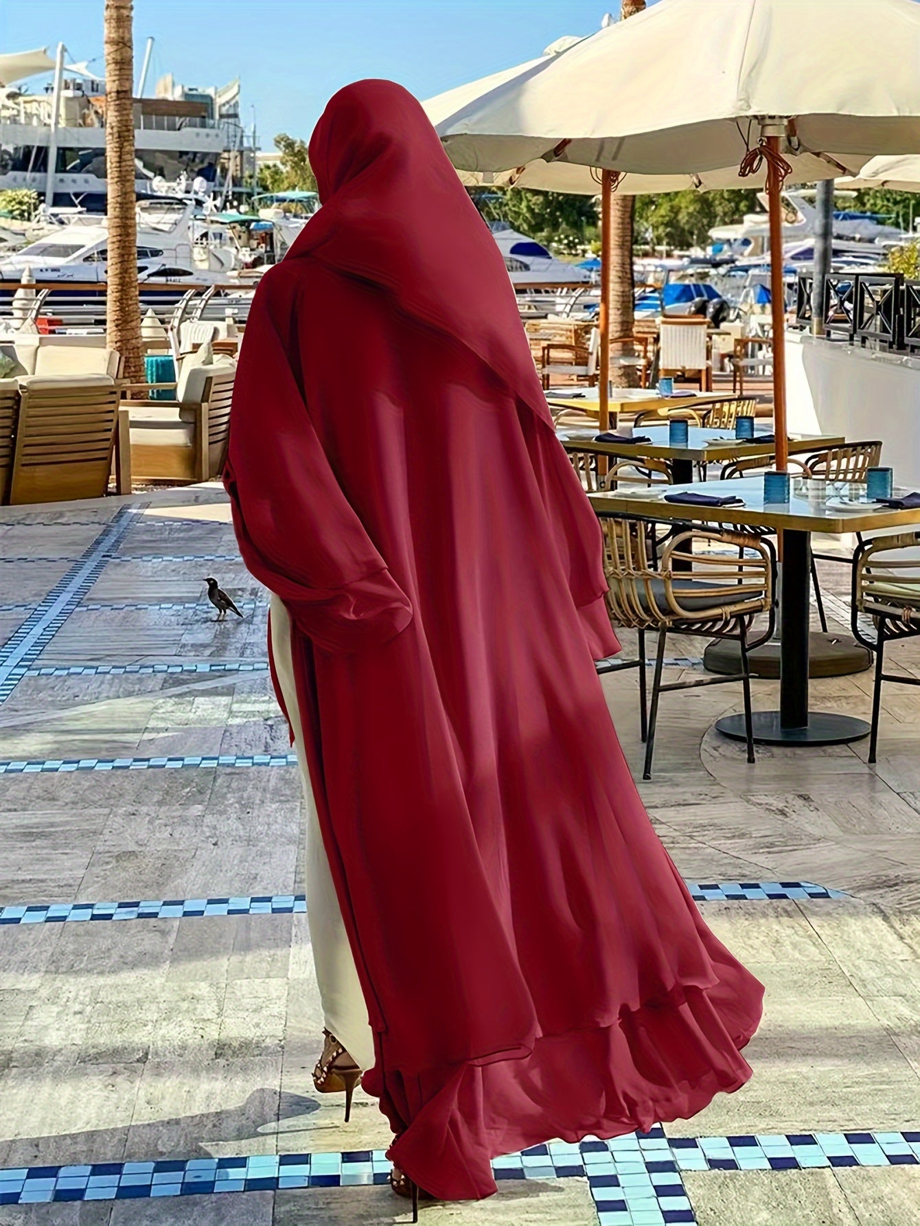 Sofia - Elegante Open-Front Abaya