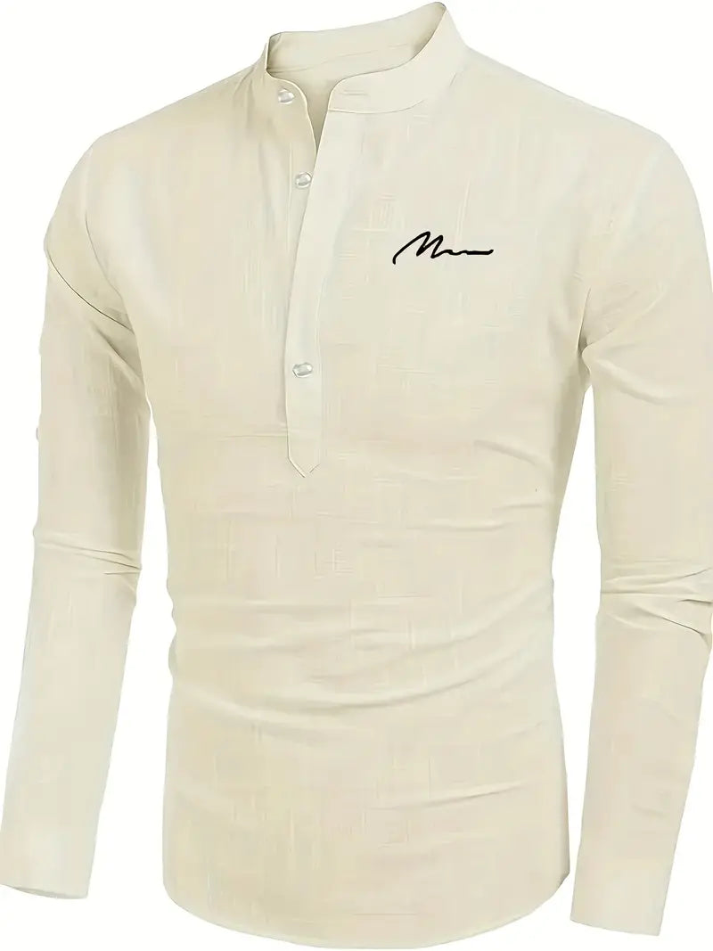 Max - Retro Henley Shirt