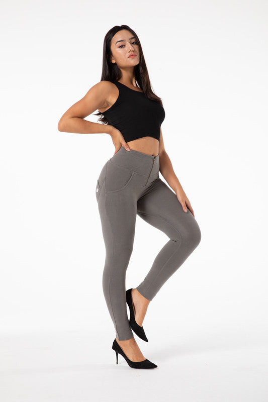 Grace - Hoge Taille Grijze Legging