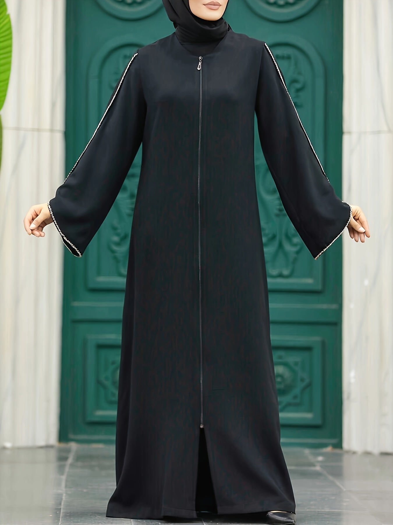 Eva - Elegante Maxi Kaftan Abaya