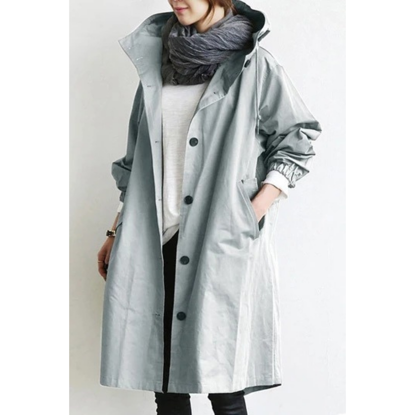 Amalia - Onverzettelijke Elegance Trenchcoat