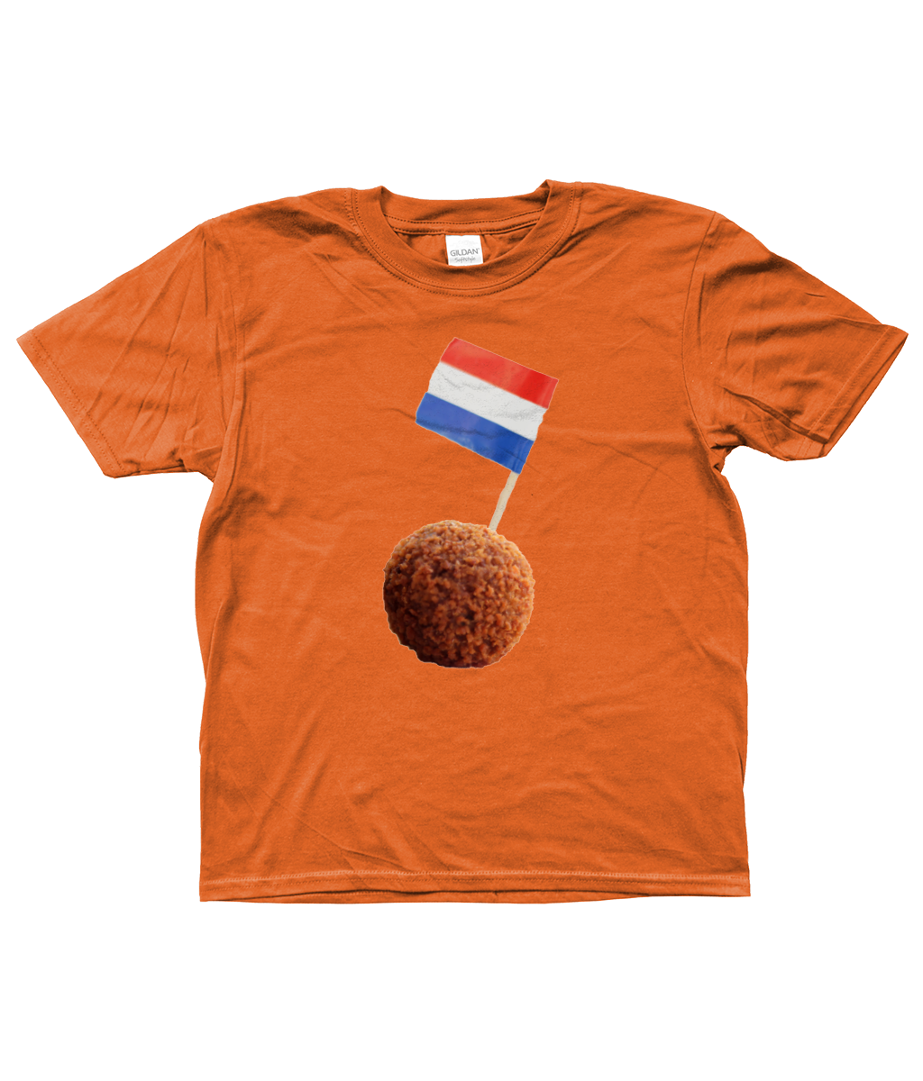 Jasper - Oranje EK Voetbal 2024 Kinder T-shirt