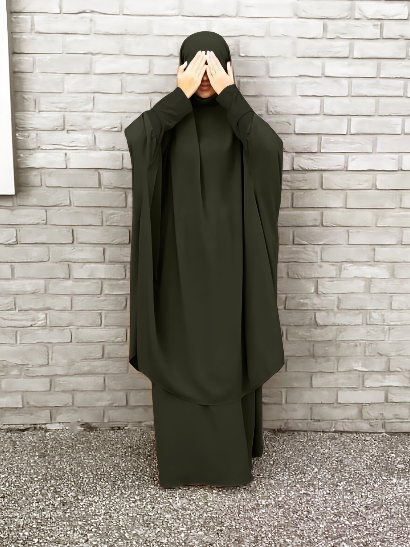 Fatima - Elegante Abaya Tweedelige Set