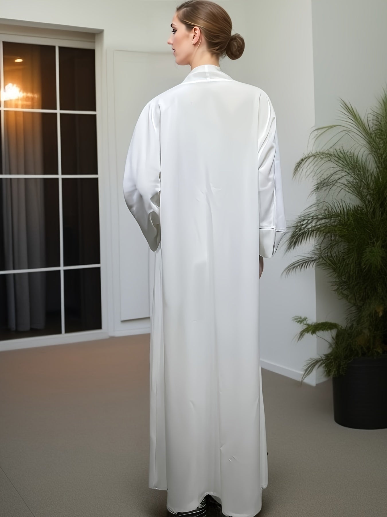 Emma - Elegante Open Abaya Kaftan