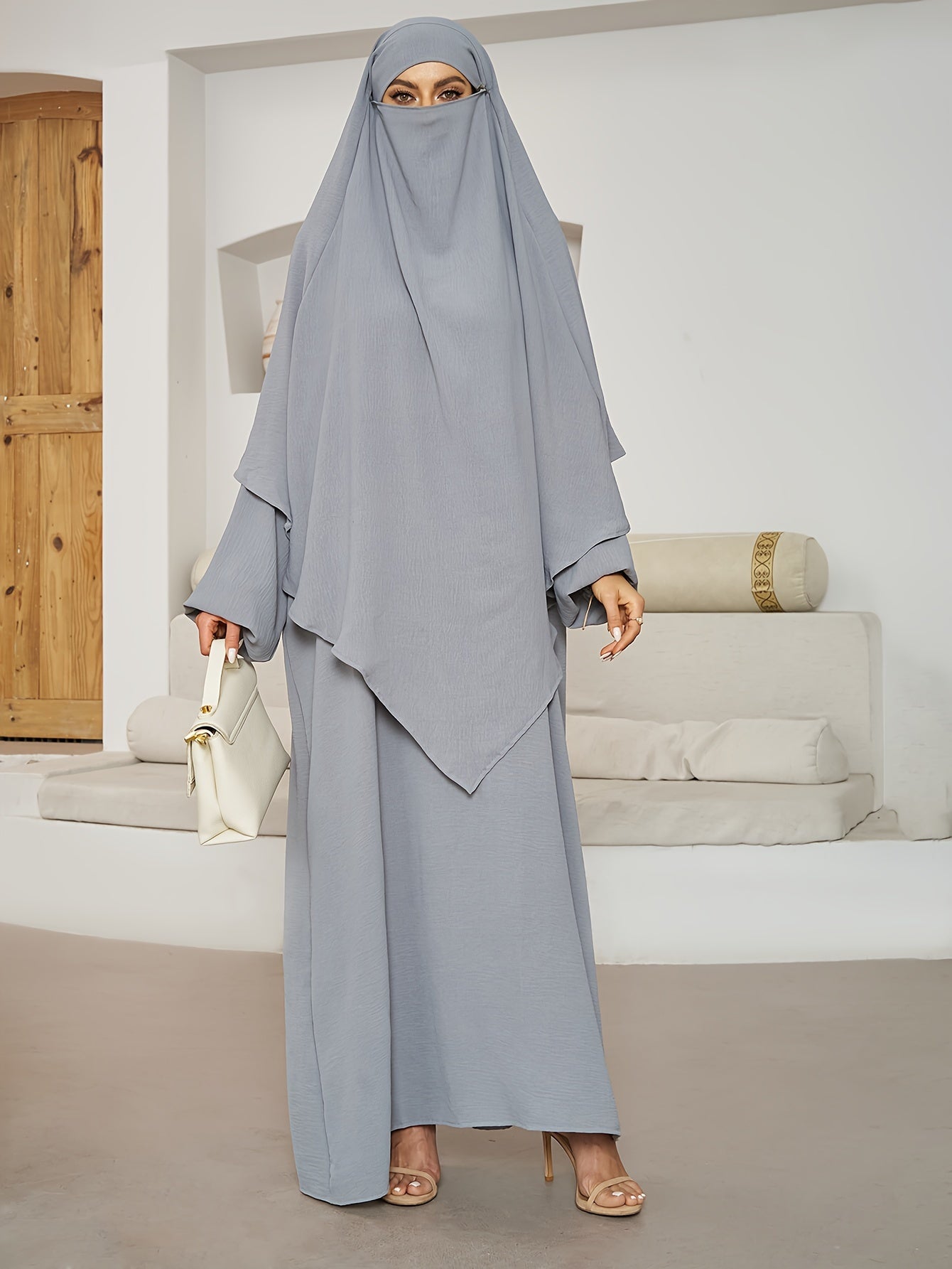 Sofia - Elegante Abaya met Hoofddoek