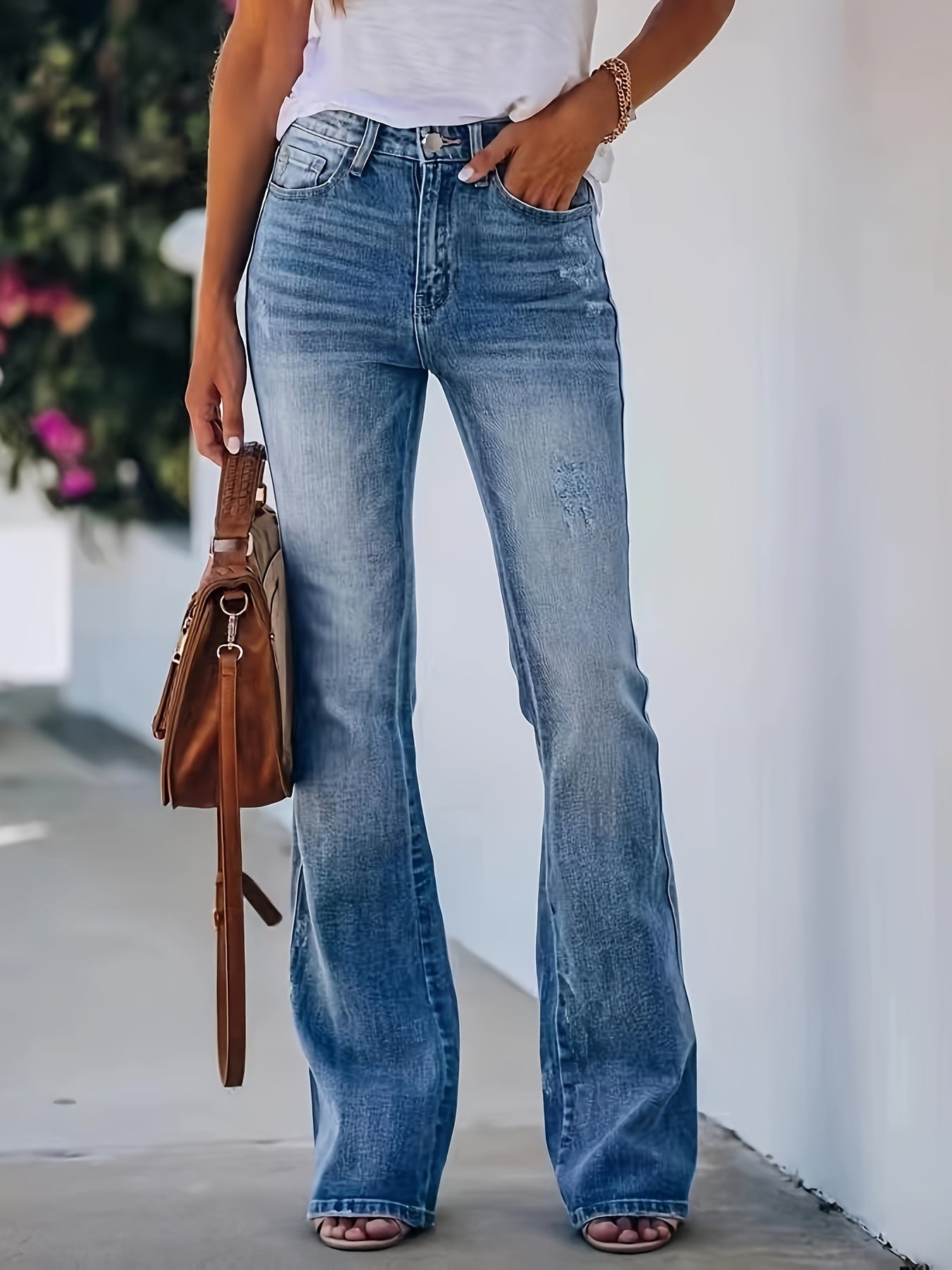 Julia - Bootcut Stretch Jeans