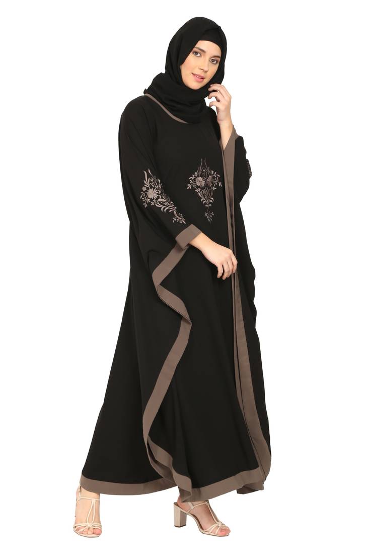 Aisha - Geborduurde Abaya Kaftan