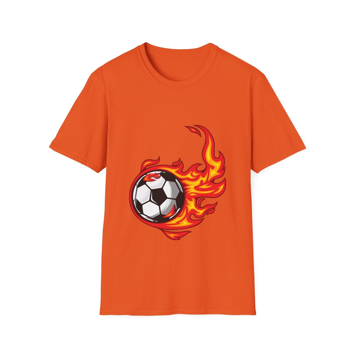 Lucas - Oranje Vuurbal T-shirt