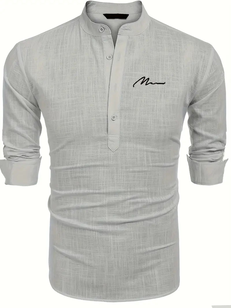 Max - Retro Henley Shirt