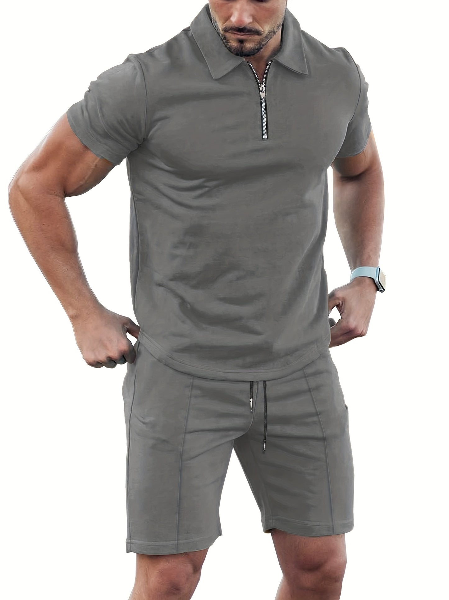 Daan - Casual Sportieve Fleece Polo