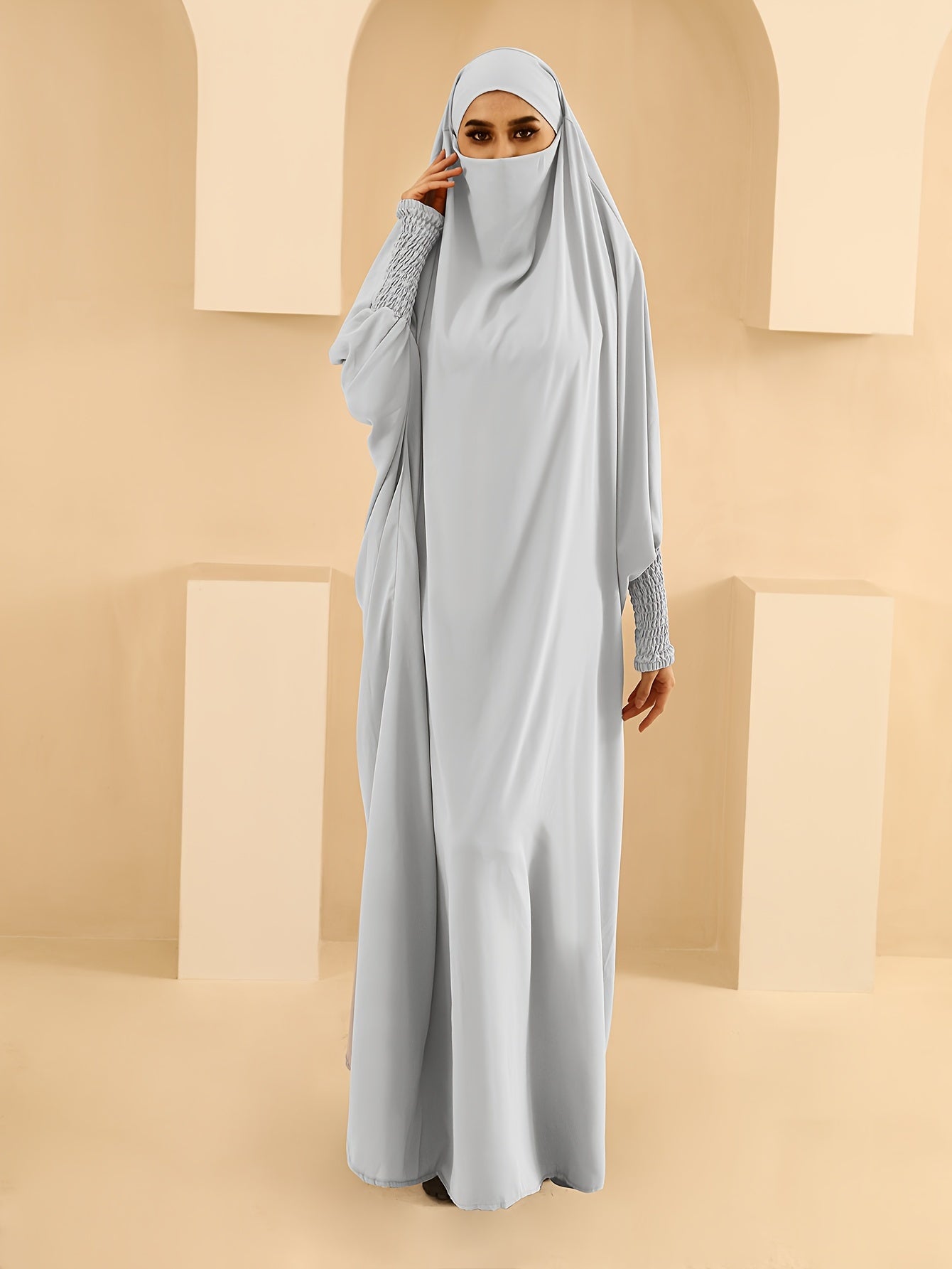 Fatima - Elegante Gebeds-Abaya met Hijab