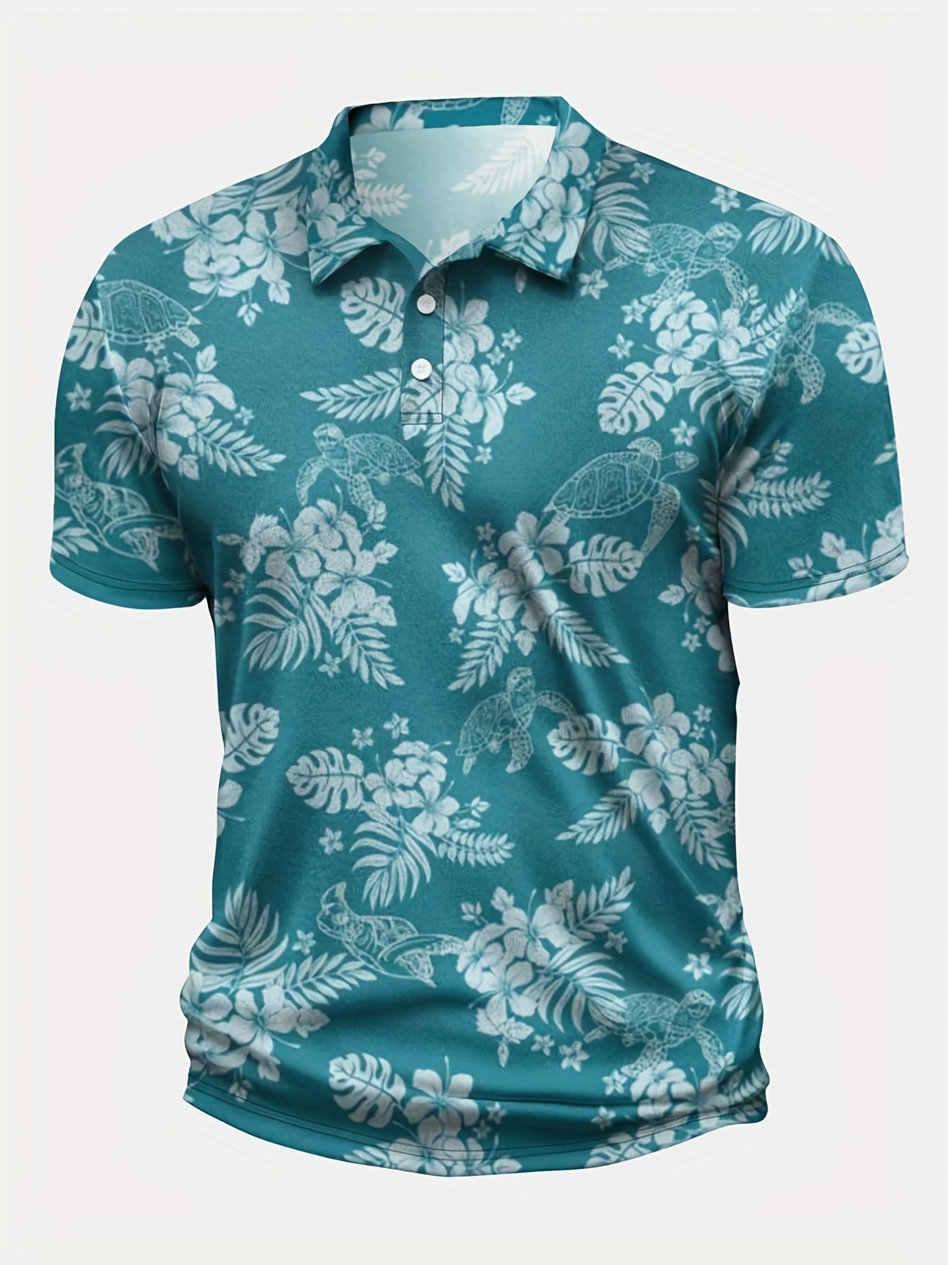 Max - Tropische Bloemen Polo