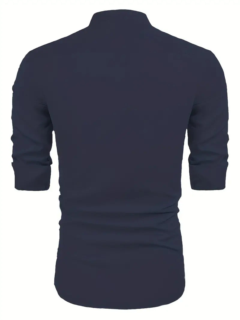 Max - Retro Henley Shirt